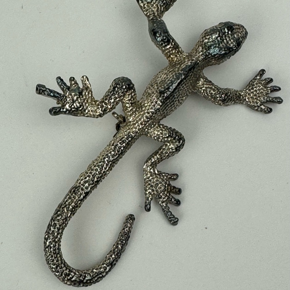 Lot of (5) vintage brooches. - Picture 8 of 9